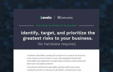 Risk-Based Vulnerability Management That Actually Reduces Risk