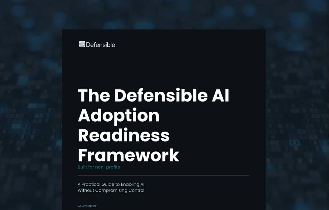 Defensible_AIAdoptionReadinessFramework_NonProfits